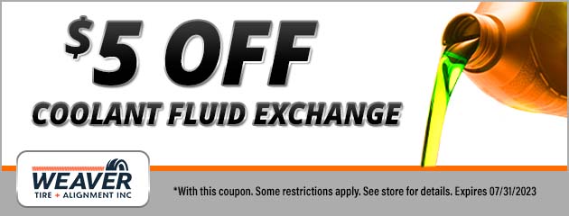 Coolant Fluid Exchange Special